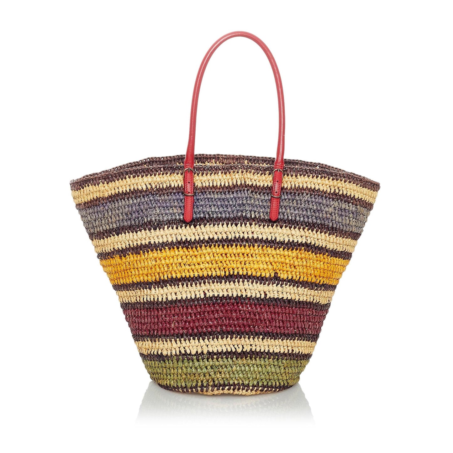 Luxury Balenciaga Panier Raffia Tote Bag (SHG-30111)