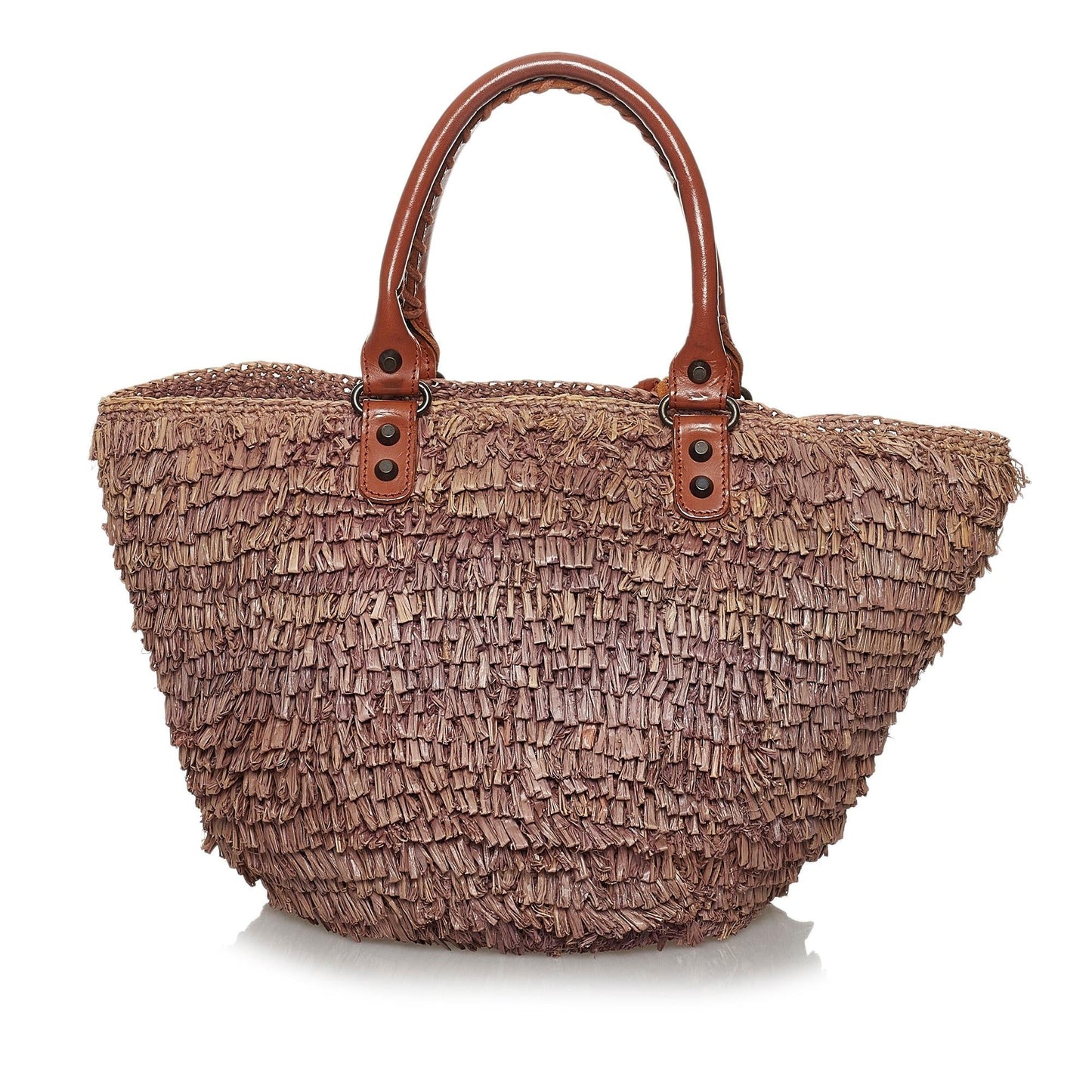 Luxury Balenciaga Panier Raffia Tote Bag (SHG-30338)