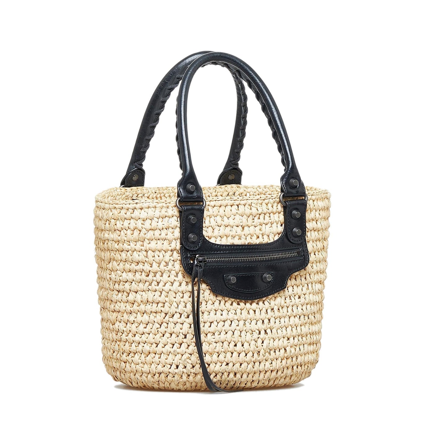 Luxury Balenciaga Panier Raffia Tote (SHG-00u0Ex)