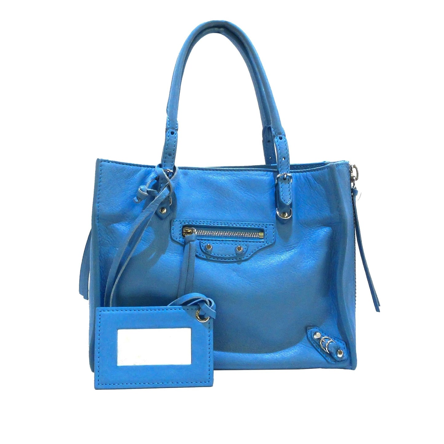 Luxury Balenciaga Papier A4 Leather Satchel (SHG-27904)