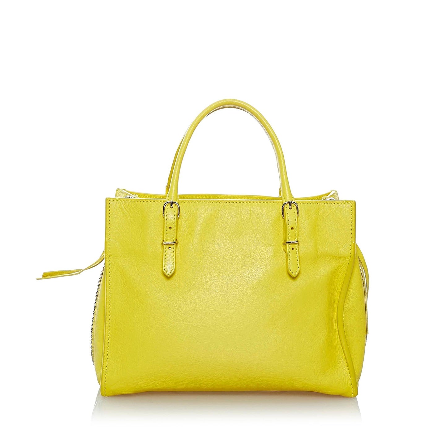 Luxury Balenciaga Papier A4 Leather Satchel (SHG-29585)