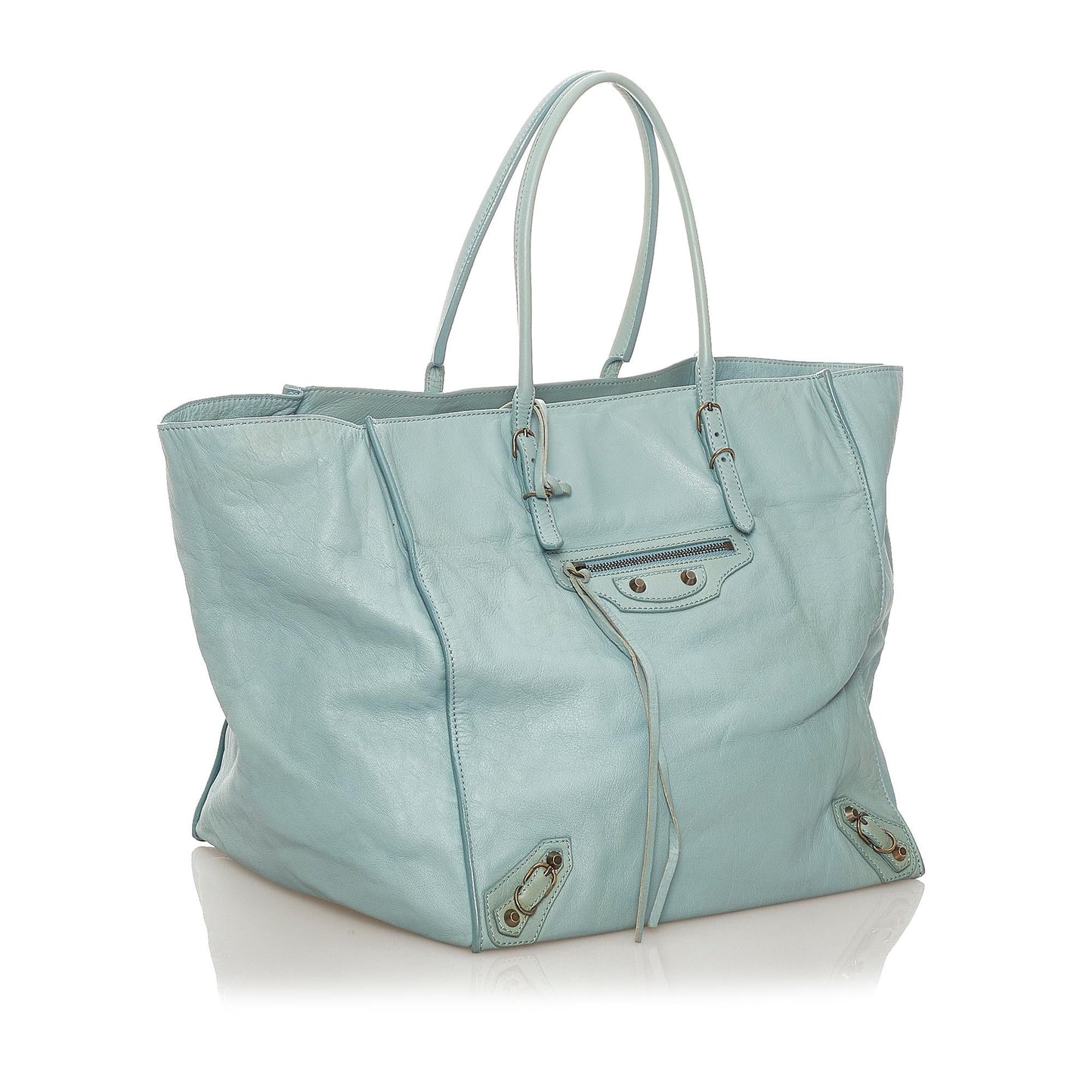 Luxury Balenciaga Papier A4 Leather Tote Bag (SHG-27285)