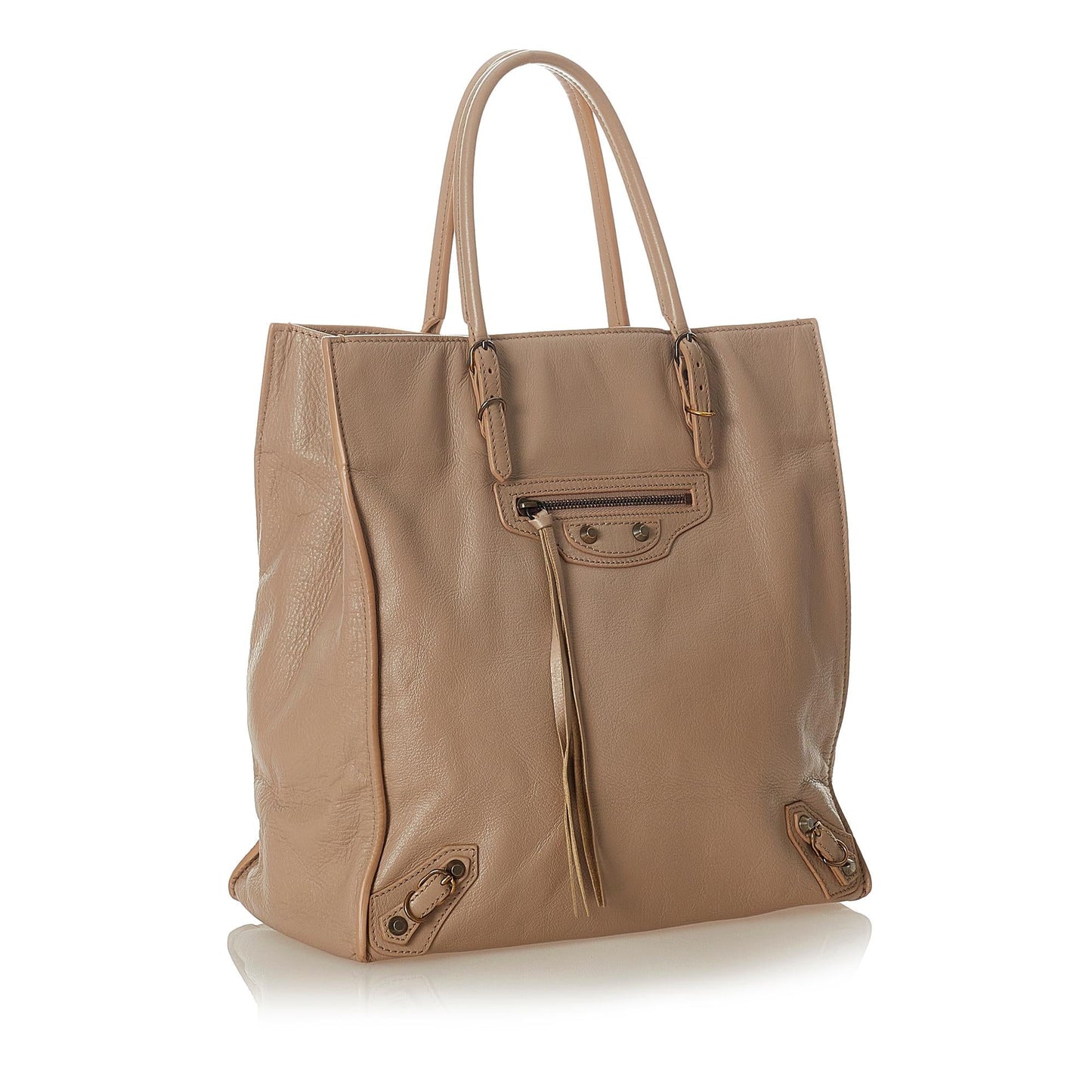 Luxury Balenciaga Papier A5 Leather Tote Bag (SHG-24079)