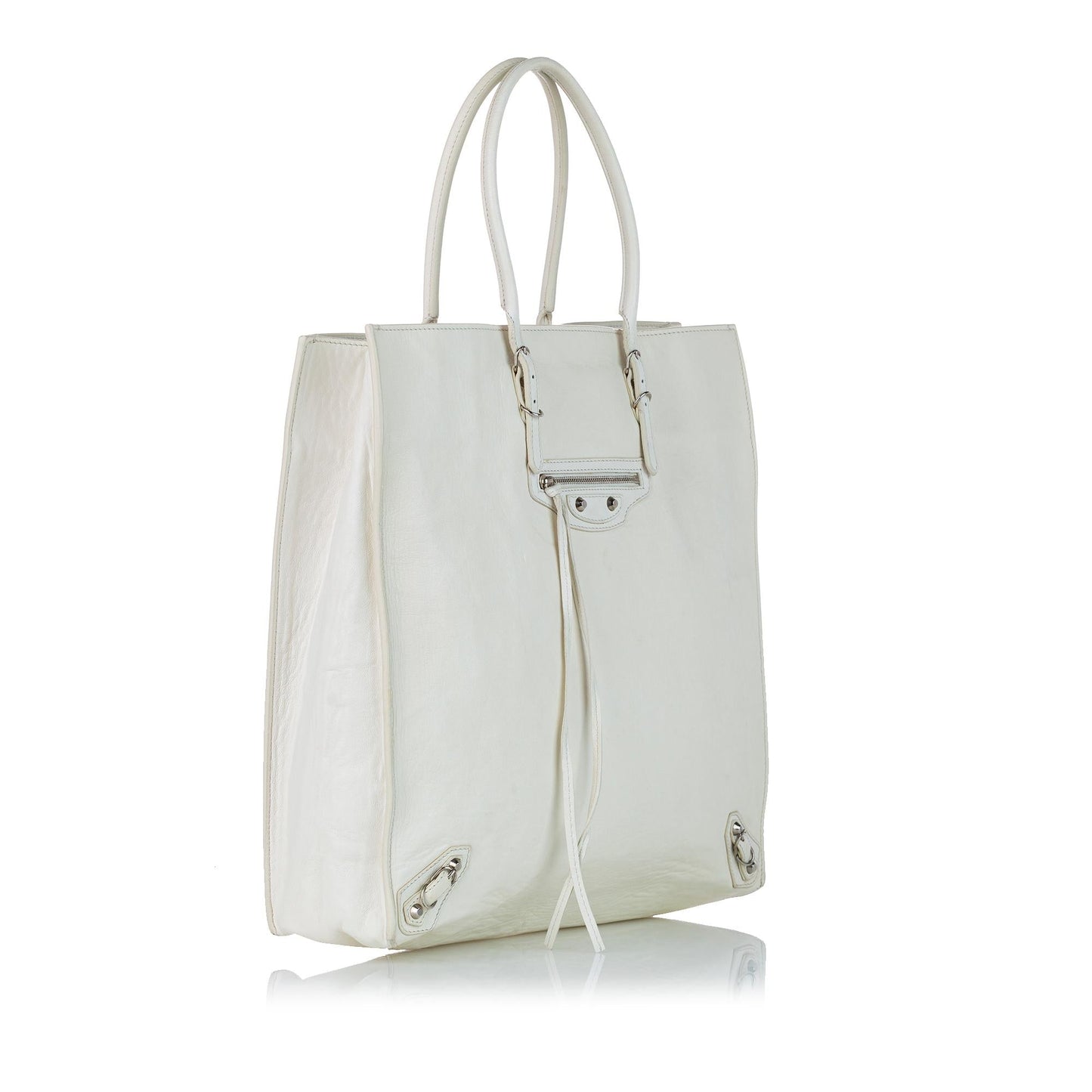 Luxury Balenciaga Papier A5 Leather Tote Bag (SHG-26681)