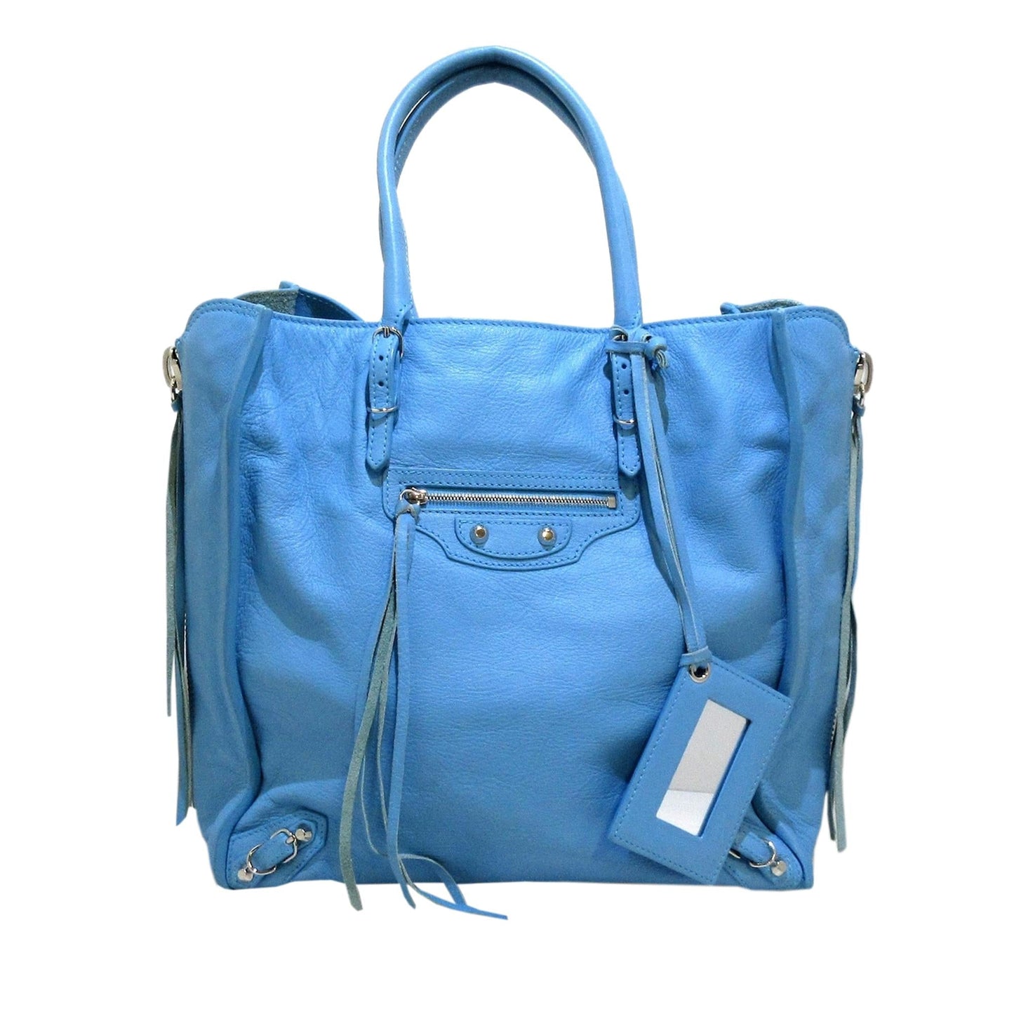 Luxury Balenciaga Papier A5 Leather Tote Bag (SHG-jrm6nk)