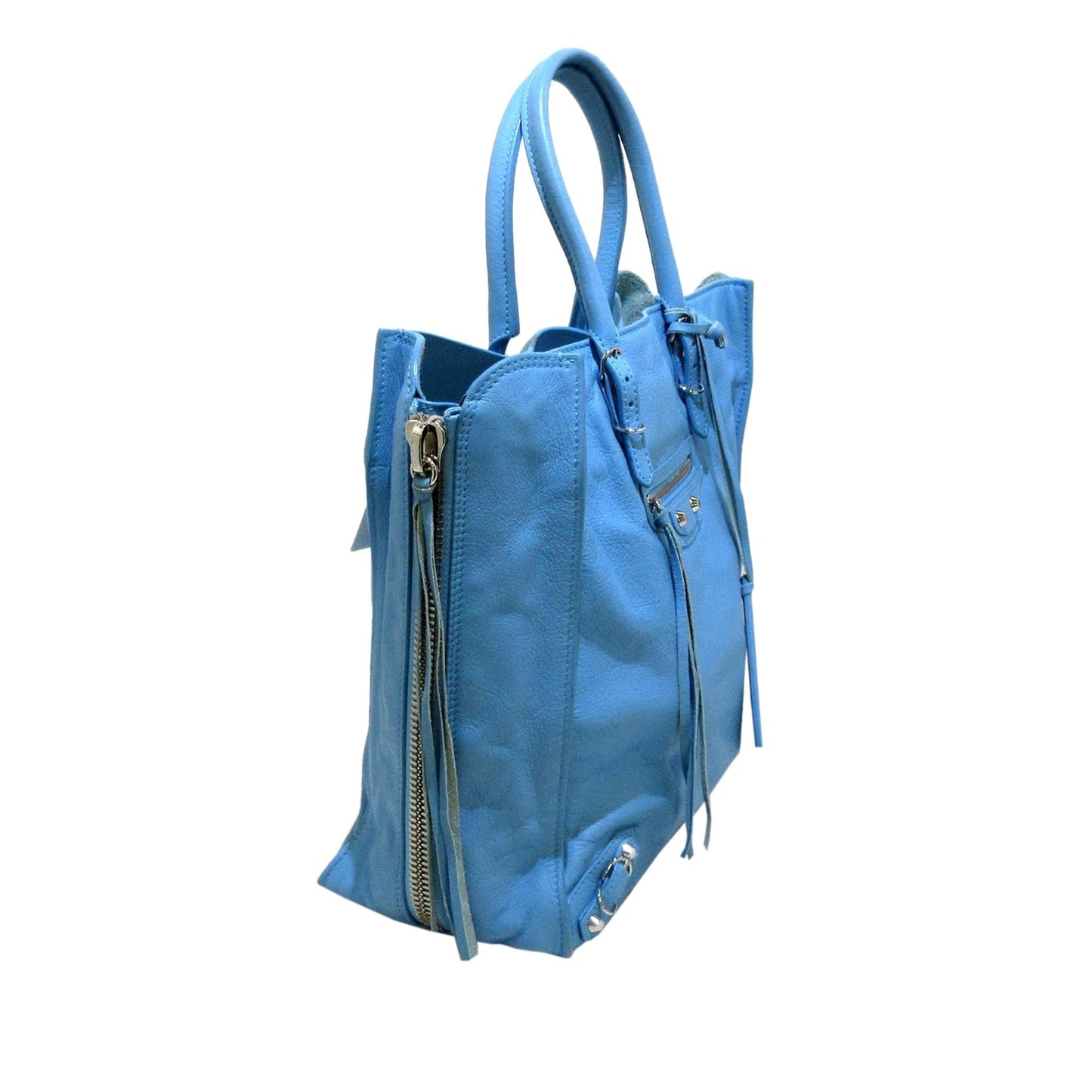 Luxury Balenciaga Papier A5 Leather Tote Bag (SHG-jrm6nk)