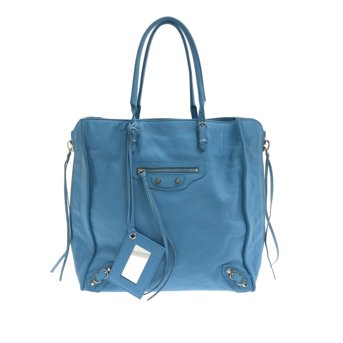 Luxury Balenciaga Papier A5 Zip Around Leather Tote Bag (SHG-4YKF4a)