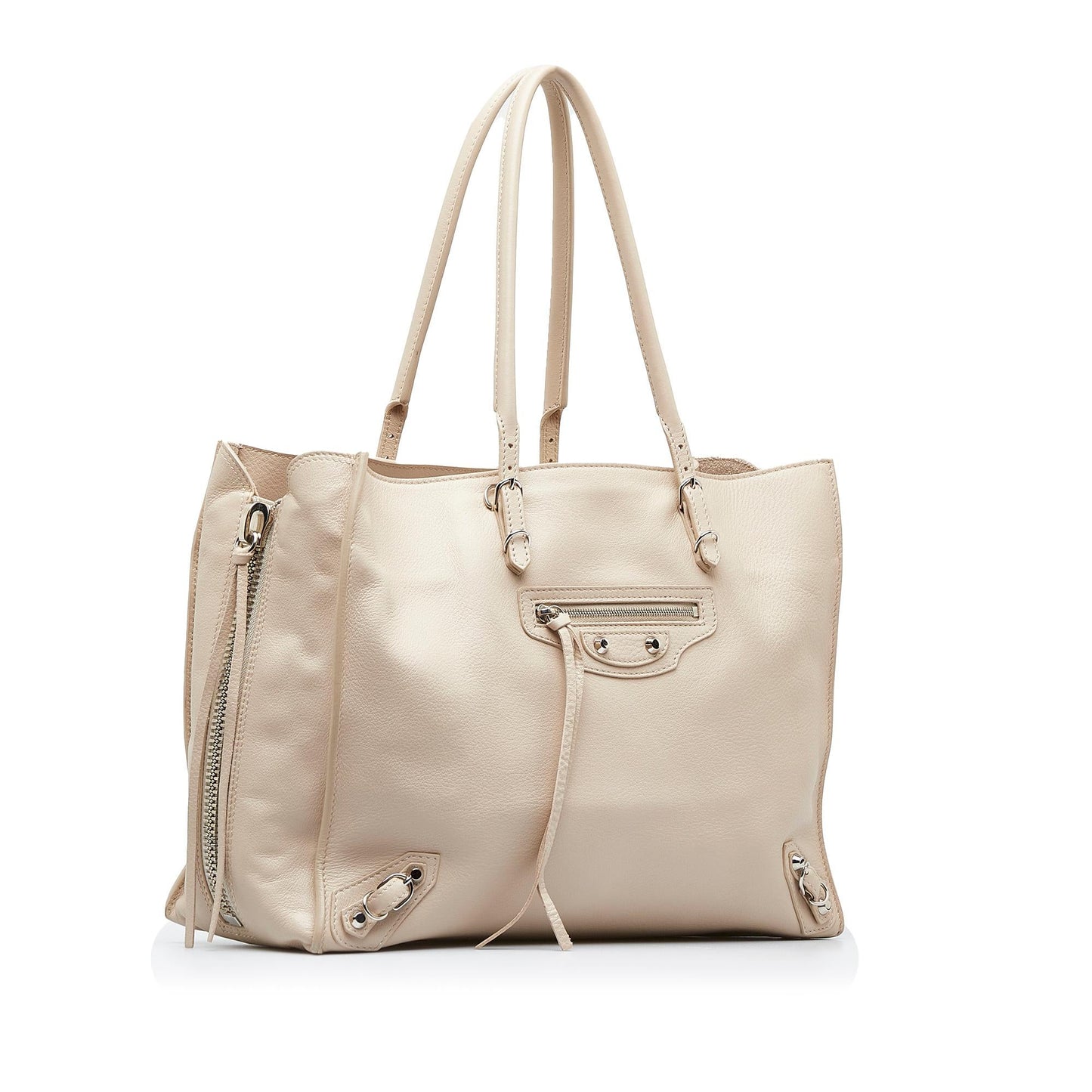 Luxury Balenciaga Papier B4 Zip Around Satchel (SHG-dreExe)