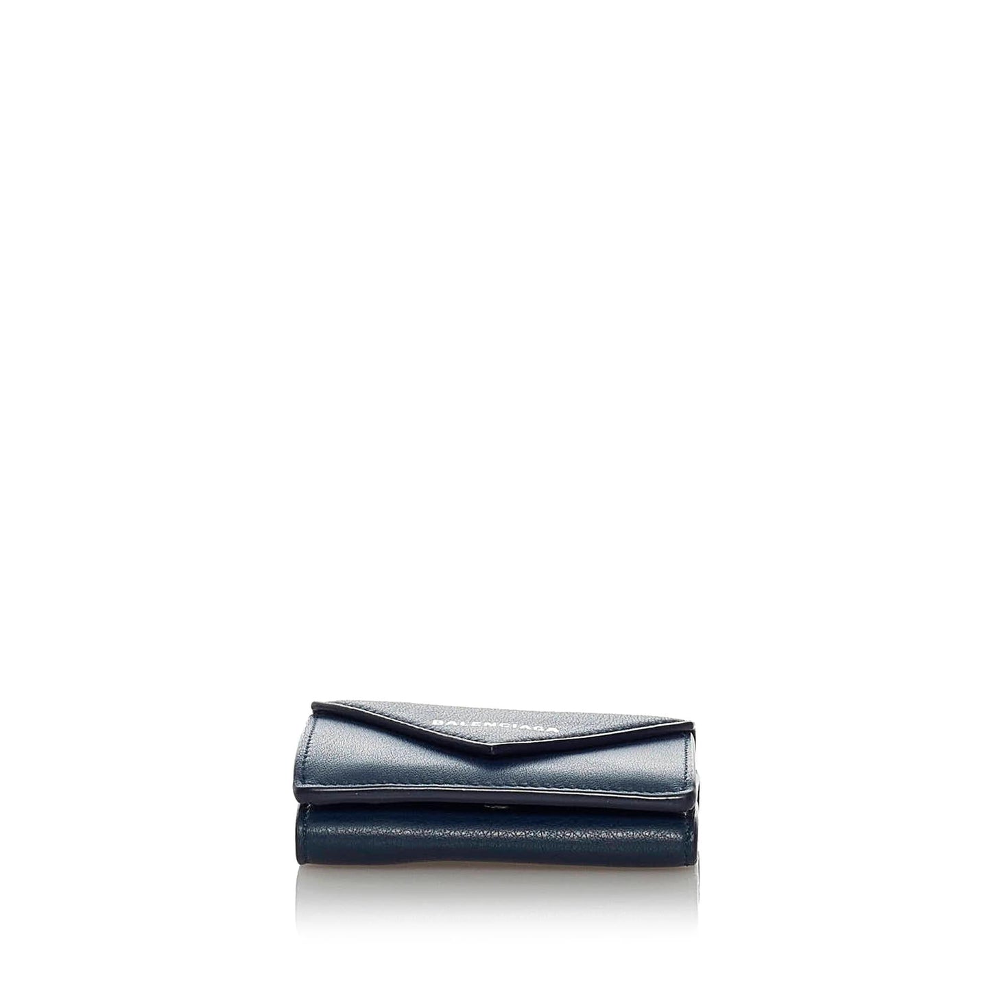 Luxury Balenciaga Papier Leather Compact Wallet (SHG-28598)