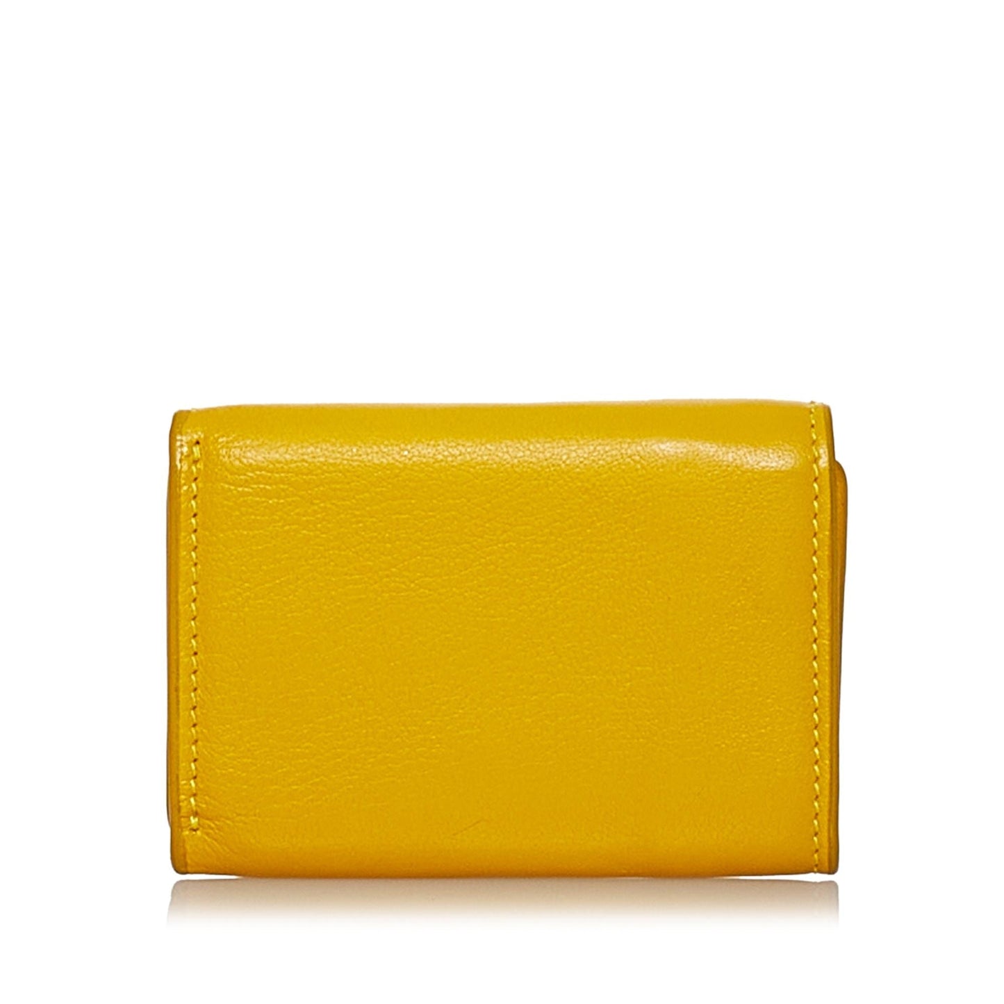 Luxury Balenciaga Papier Leather Compact Wallet (SHG-28938)