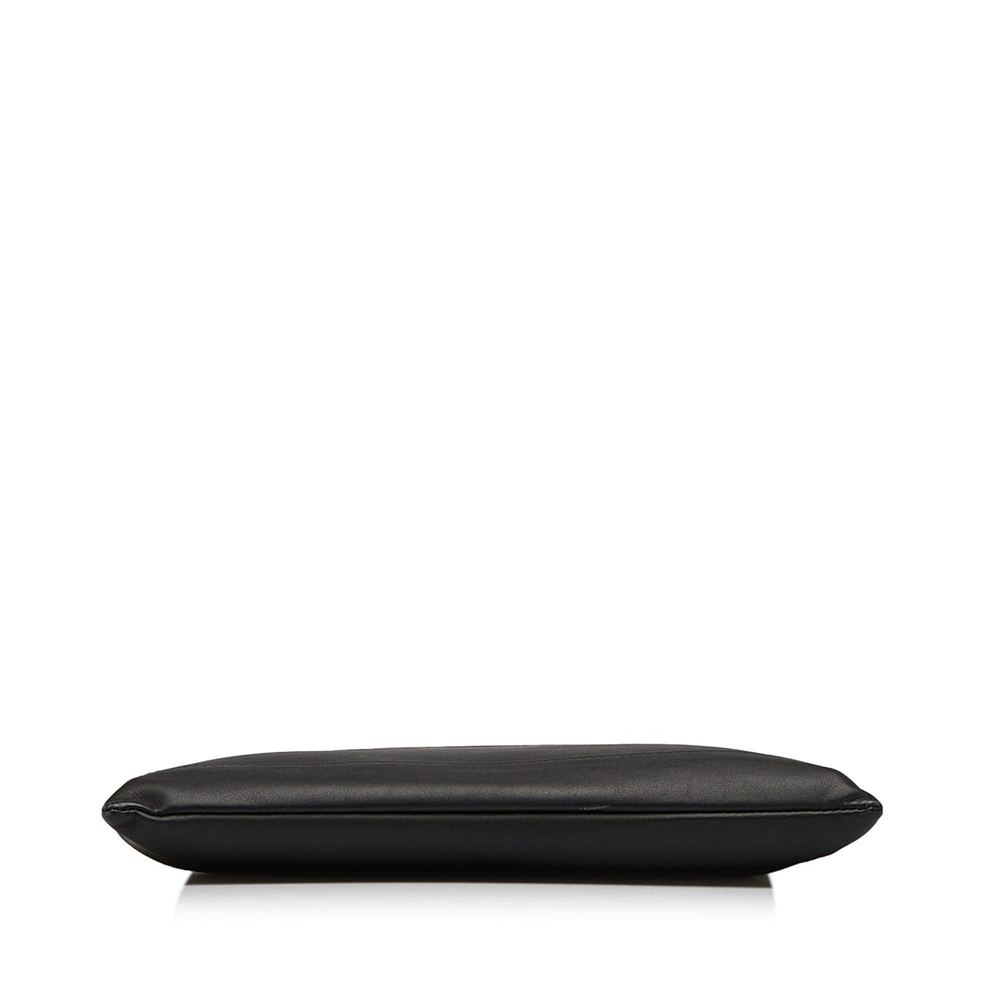 Luxury Balenciaga Punch Logo Navy Clip Clutch (SHG-8N4brT)
