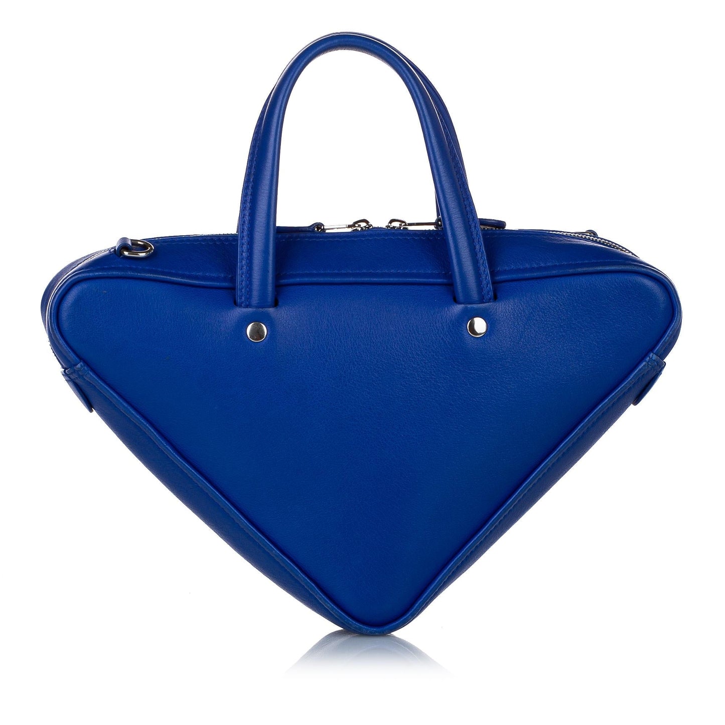 Luxury Balenciaga S Triangle Leather Duffle Bag (SHG-28939)