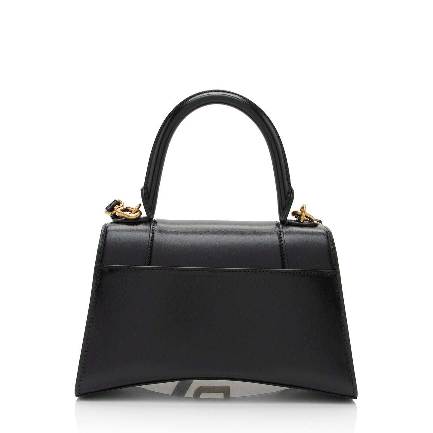 Luxury Balenciaga Shiny Calfskin Hourglass Small Top Handle (SHF-9h44a6)