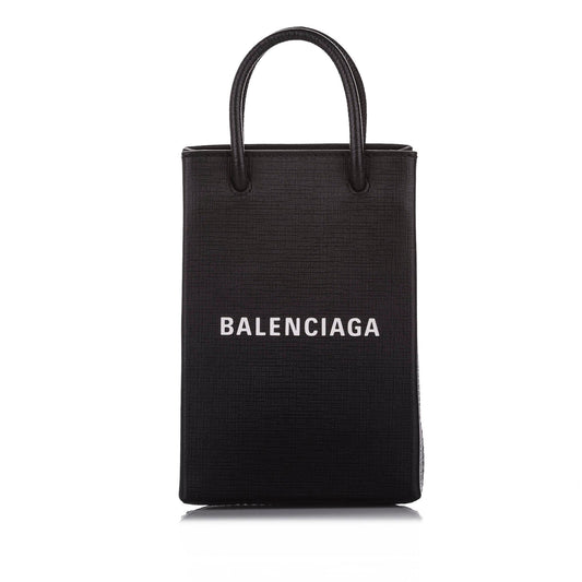 Luxury Balenciaga Shopping Phone Holder (SHG-rtJ8bu)