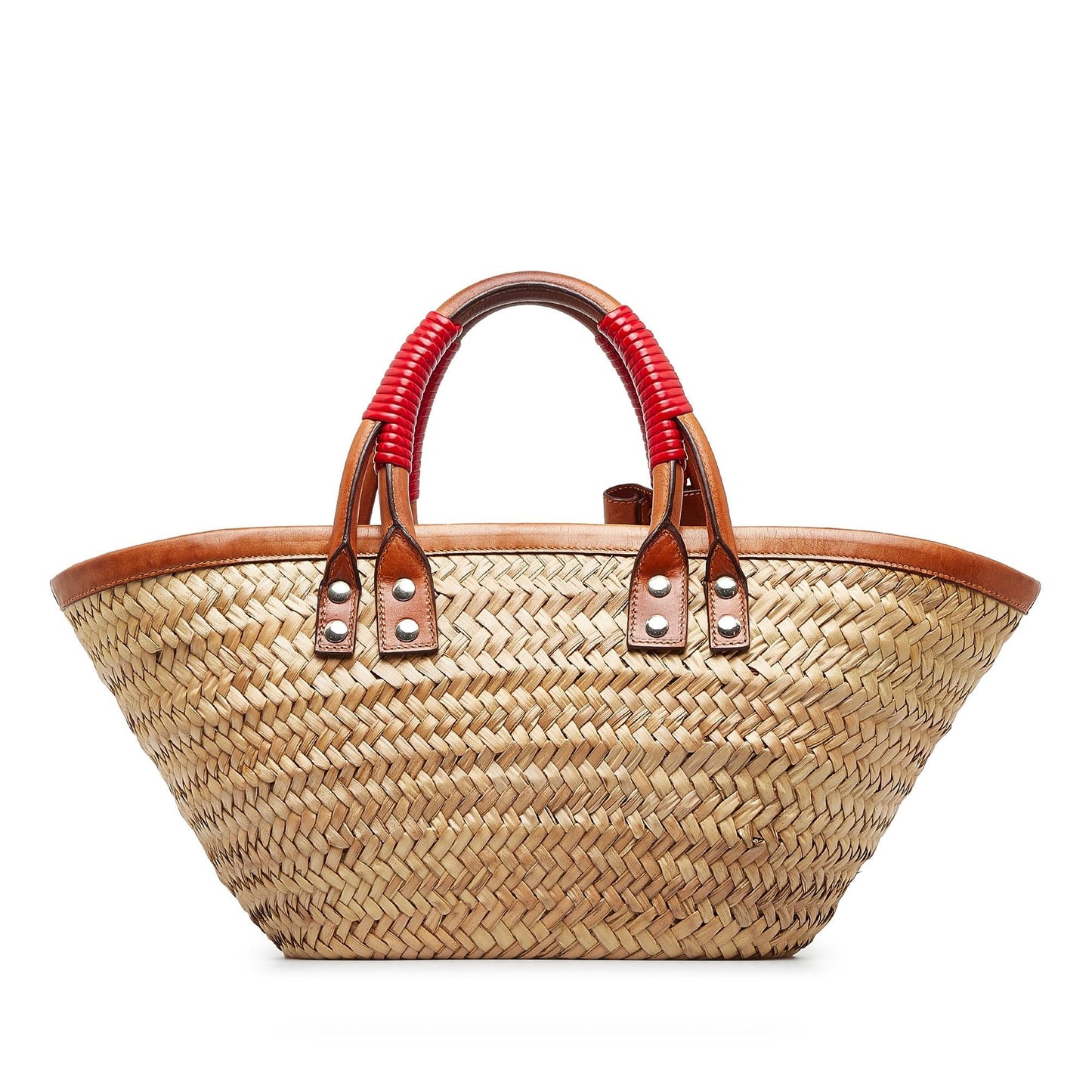 Luxury Balenciaga Small Straw Bistrot Panier (SHG-u0lUVG)
