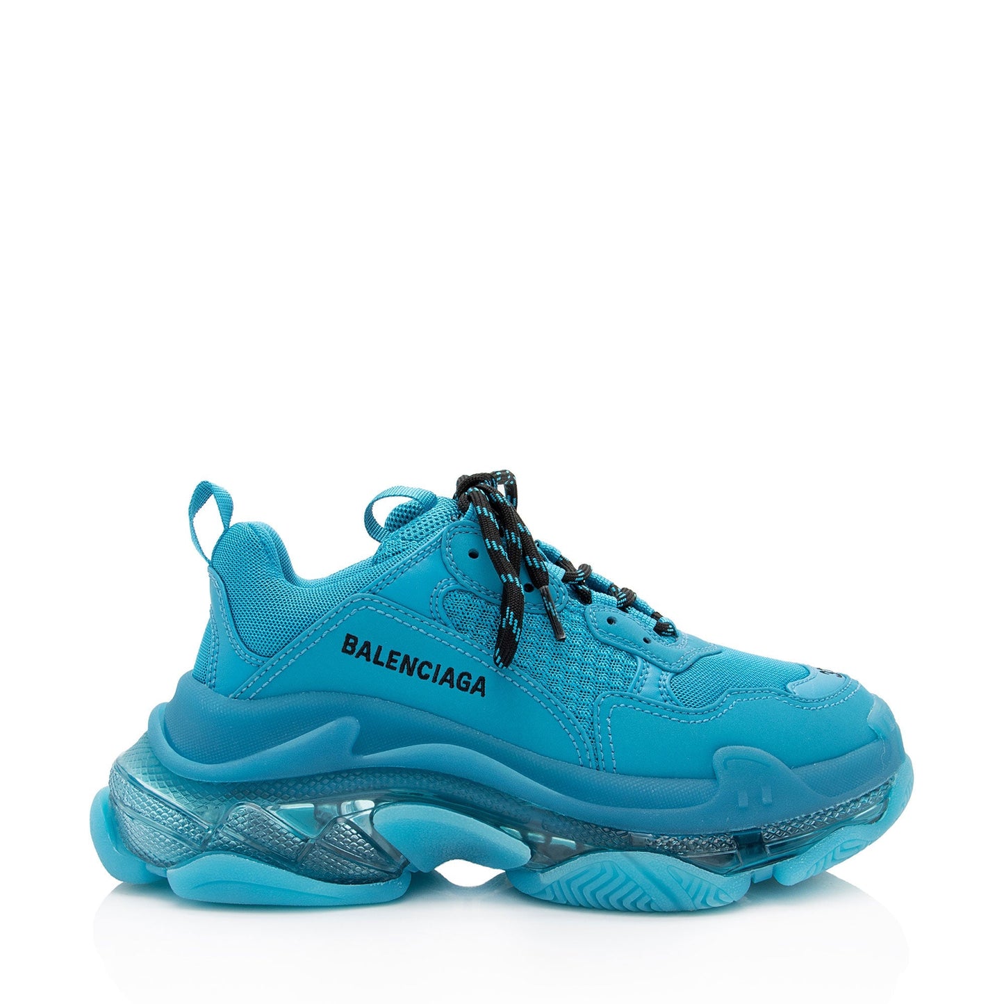 Luxury Balenciaga Triple S Clear Sole Sneakers - Size 7 / 37 (SHF-CPwO7U)