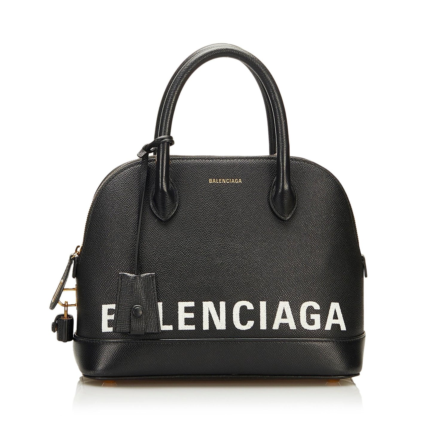 Luxury Balenciaga Ville Leather Satchel (SHG-36560)
