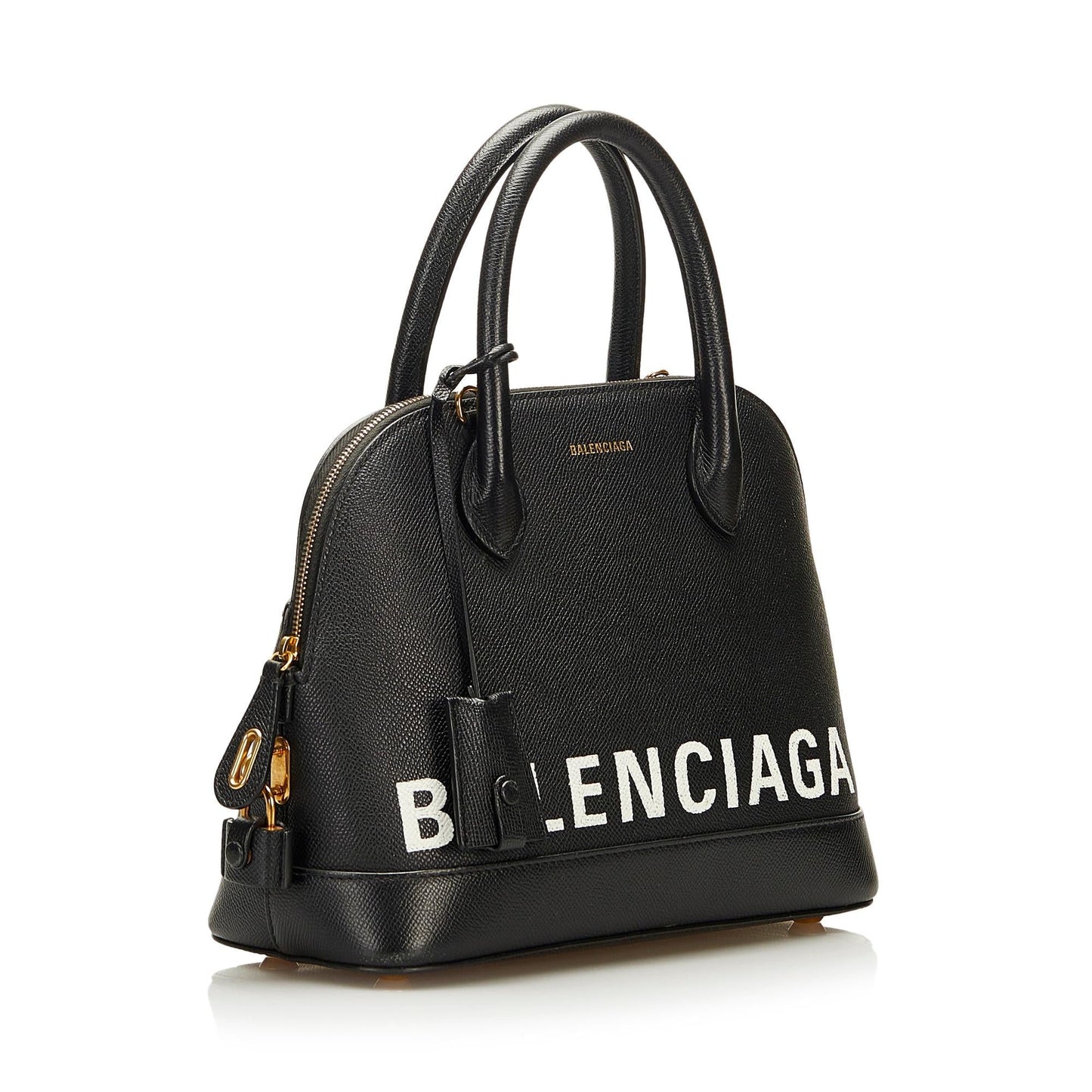Luxury Balenciaga Ville Leather Satchel (SHG-36560)