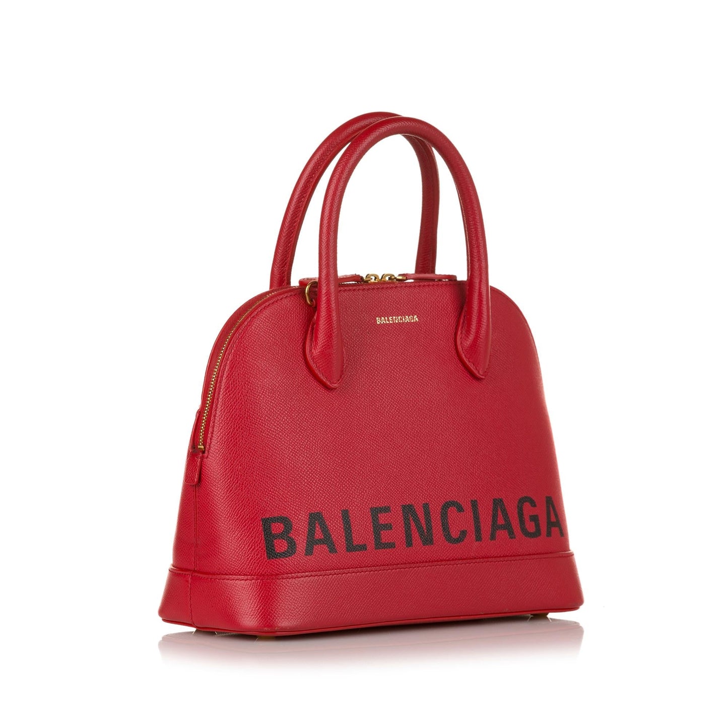 Luxury Balenciaga Ville Leather Satchel (SHG-37716)