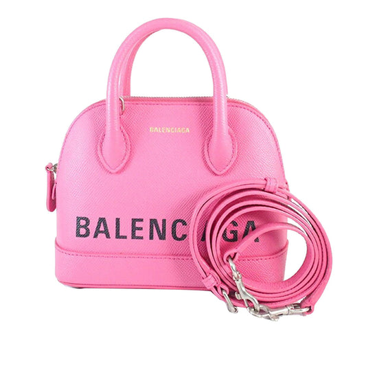 Luxury Balenciaga Ville Leather Satchel (SHG-r1dt2J)