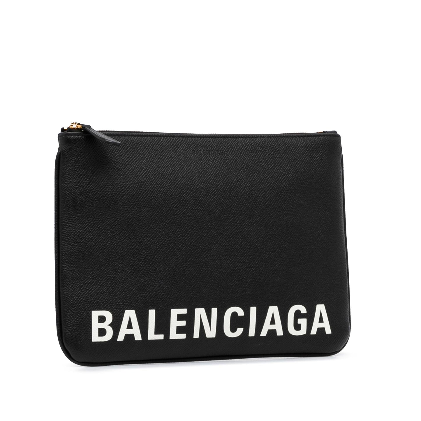 Luxury Balenciaga Ville Logo Pouch (SHG-Vkehqe)