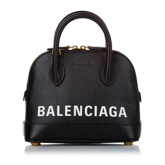 Luxury Balenciaga Ville XXS Leather Satchel (SHG-30229)