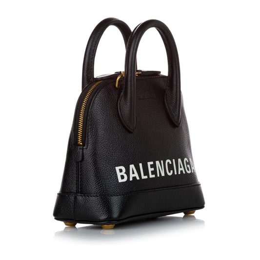 Luxury Balenciaga Ville XXS Leather Satchel (SHG-30229)