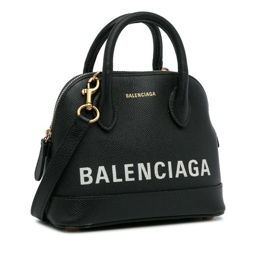 Luxury Balenciaga Ville XXS Leather Satchel (SHG-ZccvIf)