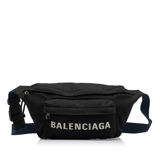 Luxury Balenciaga Wheel Logo Belt Bag (SHG-NkjYtb)