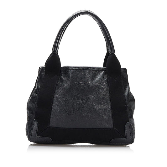 Luxury Balenciaga XS Navy Cabas (SHG-KRVpSY)