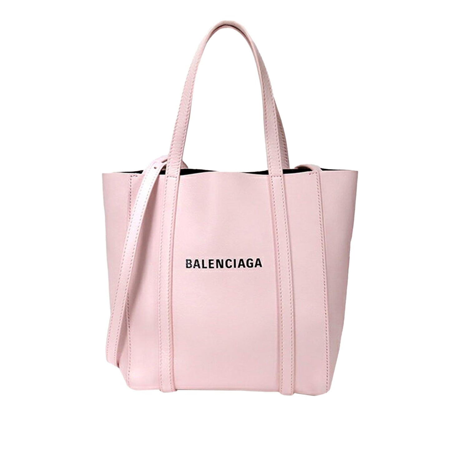 Luxury Balenciaga XXS Everyday Shopping Tote Leather Satchel (SHG-36965)