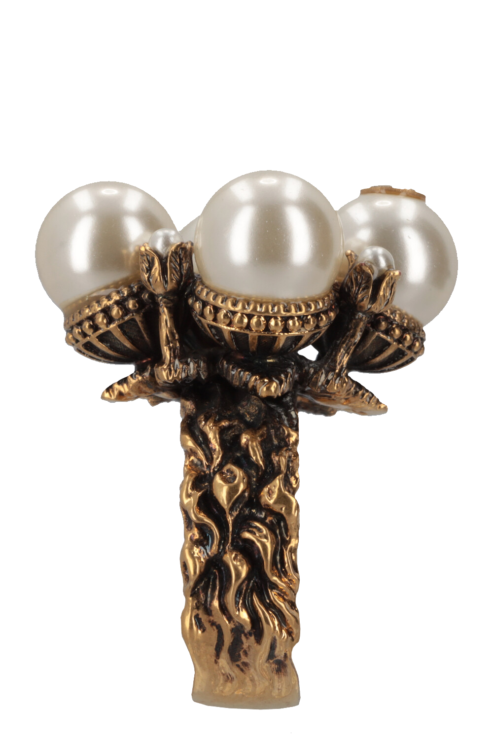 Luxury Gucci Trending 2025 Pearl Ring Gold