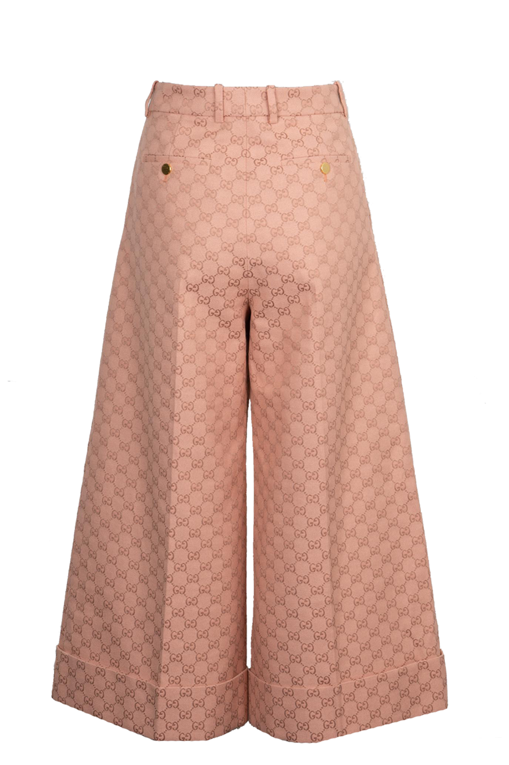 Luxury Gucci Trending 2025 GG Supreme Wide Leg Pants Pink