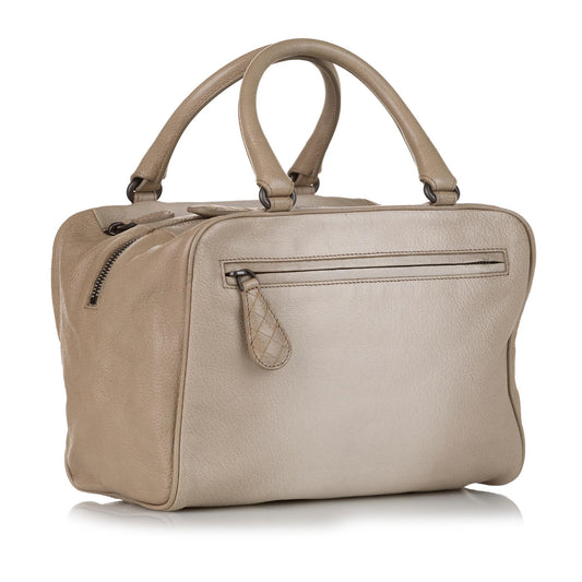Luxury Bottega Veneta Brera Ombre Leather Handbag (SHG-35492)