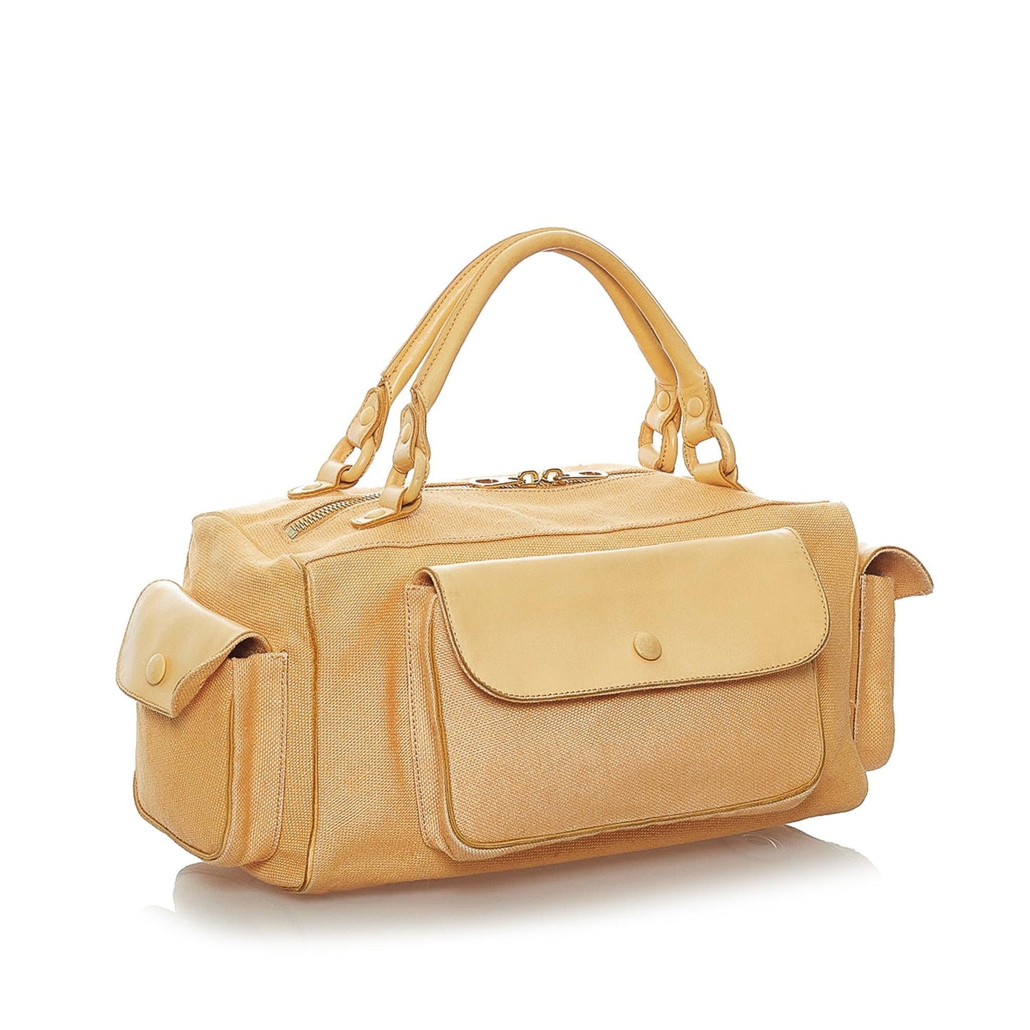 Luxury Bottega Veneta Canvas Handbag (SHG-35068)