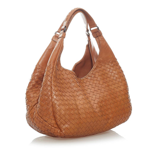 Luxury Bottega Veneta Intrecciato Campana Hobo Bag (SHG-32713)