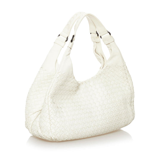Luxury Bottega Veneta Intrecciato Campana Shoulder Bag (SHG-31724)