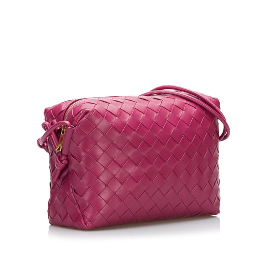 Luxury Bottega Veneta Intrecciato Leather Crossbody Bag (SHG-35219)