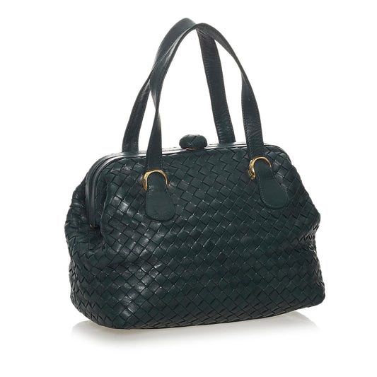 Luxury Bottega Veneta Intrecciato Leather Handbag (SHG-28135)