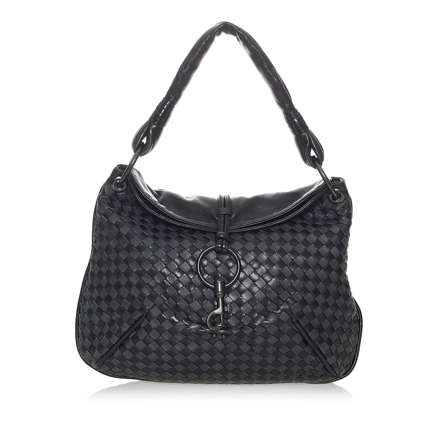 Luxury Bottega Veneta Intrecciato Leather Handbag (SHG-28139)