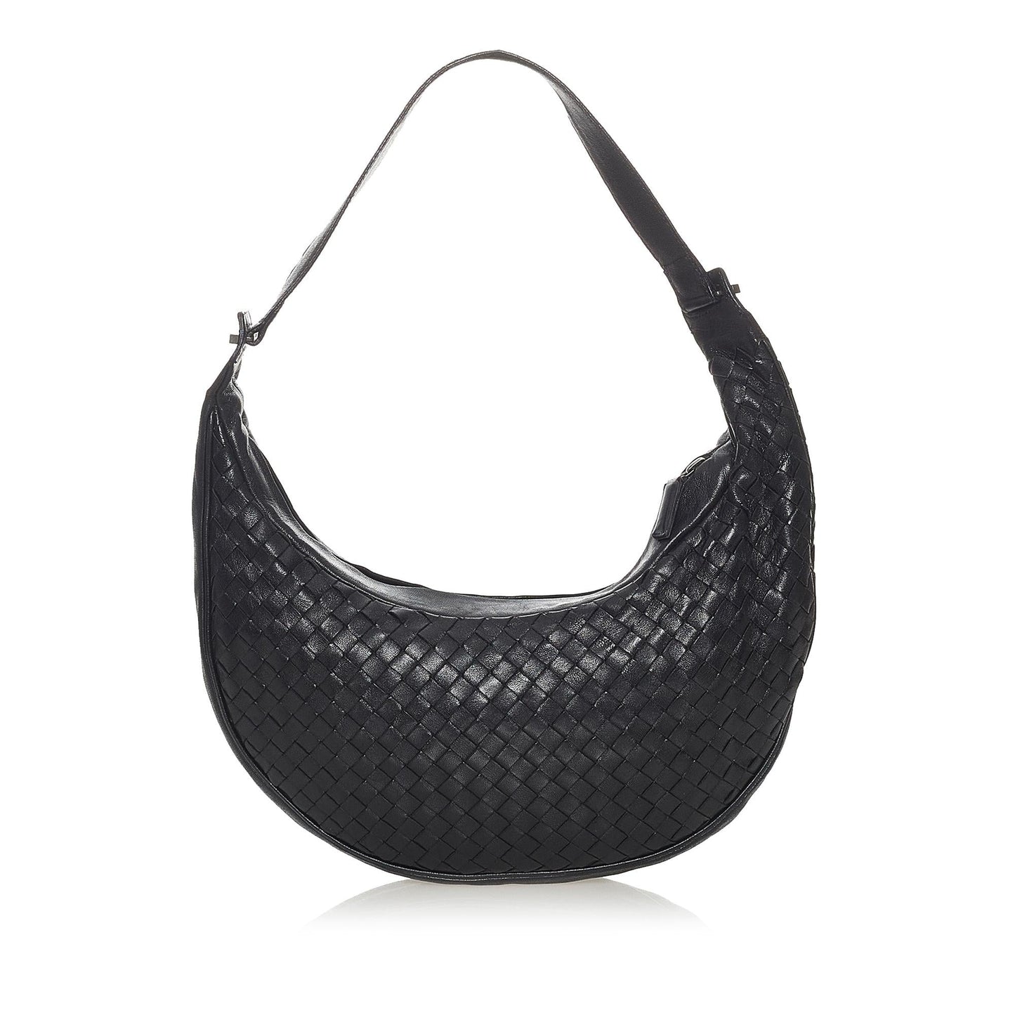 Luxury Bottega Veneta Intrecciato Leather Shoulder Bag (SHG-28130)