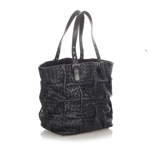 Luxury Bottega Veneta Intrecciato Leather Tote Bag (SHG-23505)
