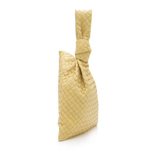 Luxury Bottega Veneta Intrecciato Nappa Twist Clutch (SHF-qXeh4E)