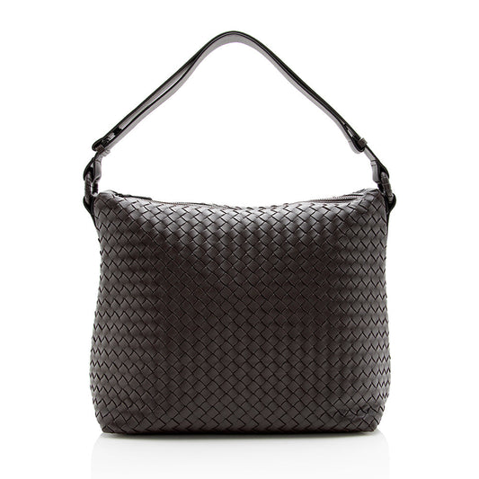 Luxury Bottega Veneta Intrecciato Nappa Sloane Hobo (SHF-15849)