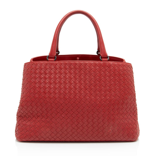 Luxury Bottega Veneta Intrecciato Nappa Tote (SHF-q3F7ot)