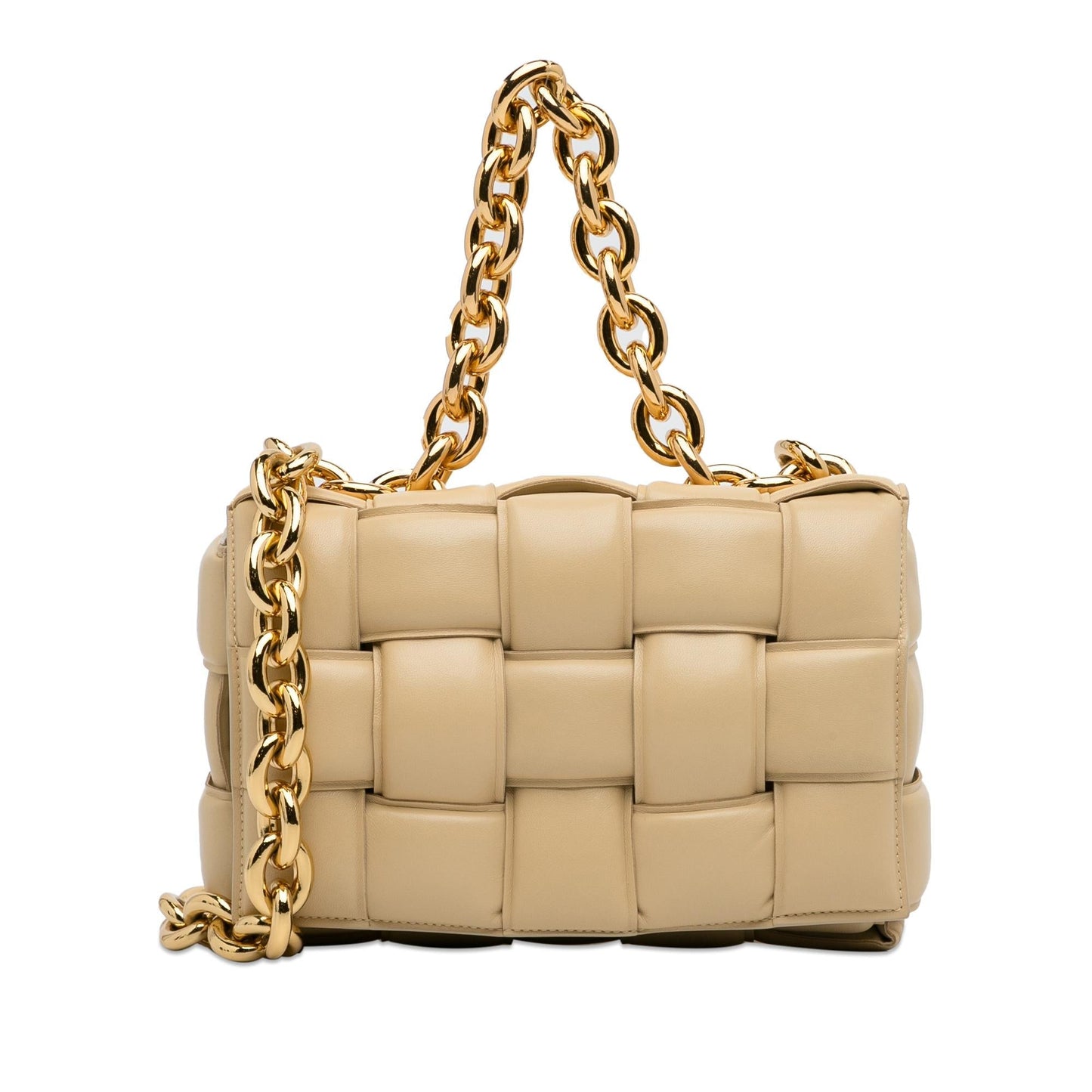 Luxury Bottega Veneta Maxi Intrecciato Padded Cassette Chain (SHG-BvbV9I)