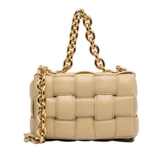 Luxury Bottega Veneta Maxi Intrecciato Padded Cassette Chain (SHG-BvbV9I)