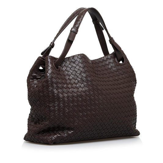 Luxury Bottega Veneta Medium Intrecciato Garda (SHG-HUcNiC)