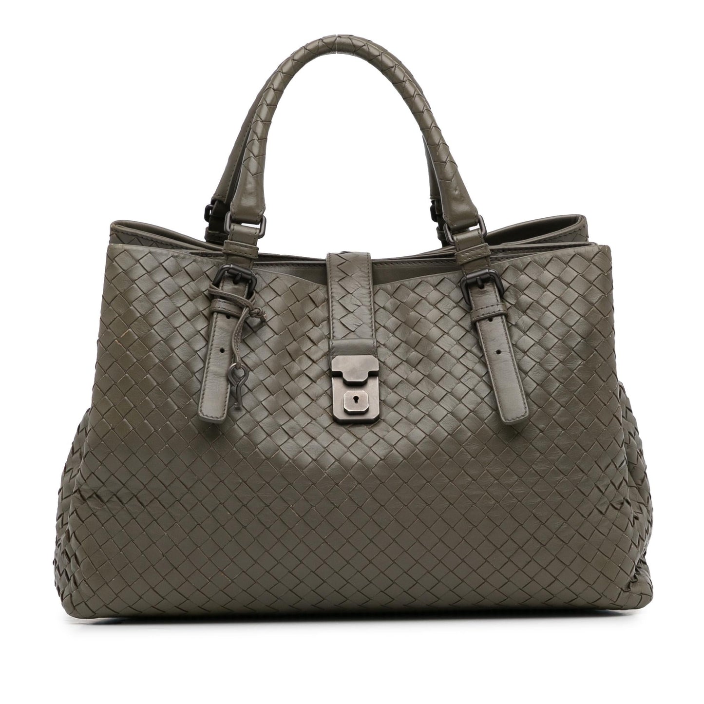 Luxury Bottega Veneta Medium Intrecciato Nappa Roma (SHG-7UV43M)