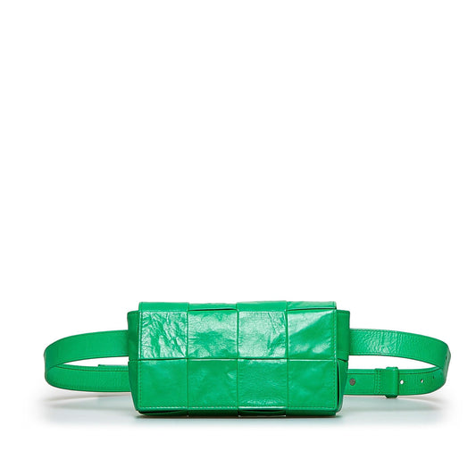 Luxury Bottega Veneta Mini Nappa Intrecciato Cassette Belt Bag (SHG-pP4LJ8)